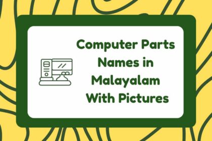 Computer Parts Names in Malayalam