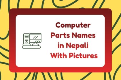 Computer Parts Names in Nepali