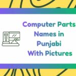 Computer Parts Names in Punjabi