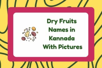 Dry Fruits Names in Kannada