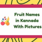 Fruit Names in Kannada