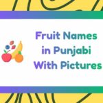 Fruit Names in Punjabi