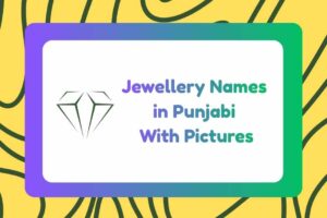 Jewellery Names in Punjabi