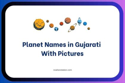 Planet Names in Gujarati