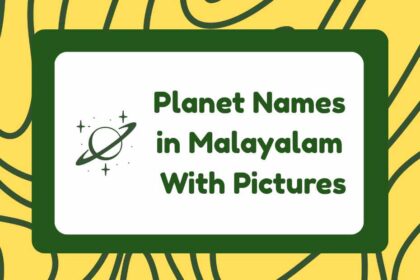 Planet Names in Malayalam