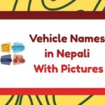 Vehicle Names in Nepali