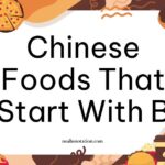 Chinese Foods That Start With B