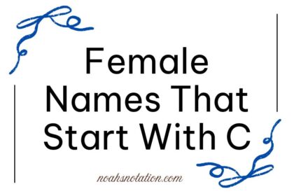 Female Names That Start With C