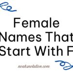 Female Names That Start With F
