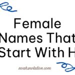 Female Names That Start With H