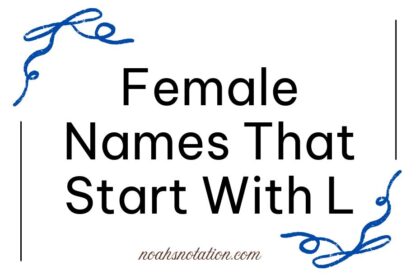 Female Names That Start With L