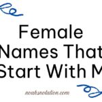 Female Names That Start With M