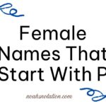 Female Names That Start With P