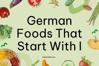German Foods That Start With I