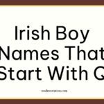 Irish boy names that start with Q