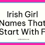Irish girl names that start with F
