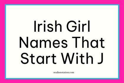Irish girl names that start with J