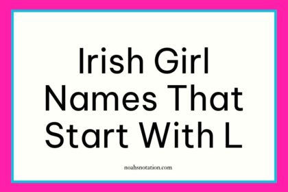 Irish girl names that start with L