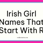 Irish Girl Names That Start With R