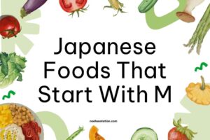 Japanese Foods That Start With M