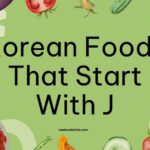 Korean Foods That Start With J