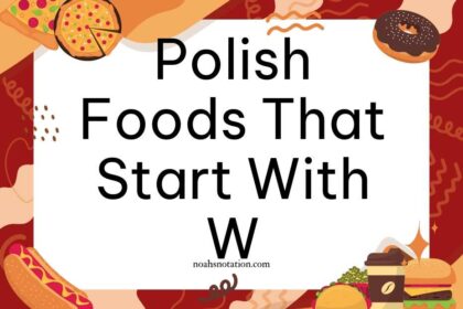 Polish foods that start with W