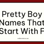 pretty boy names that start with F