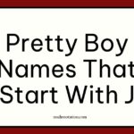 pretty boy names that start with J