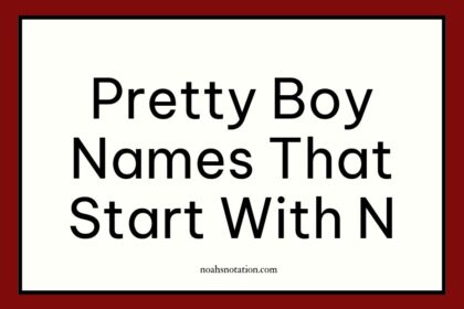 pretty boy names that start with N