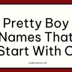 pretty boy names that start with O