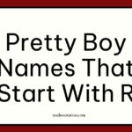 pretty boy names that start with R
