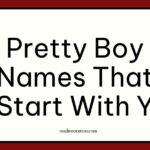 pretty boy names that start with Y
