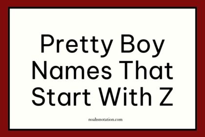 pretty boy names that start with Z