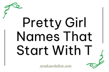 pretty girl names that start with T
