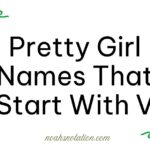 pretty girl names that start with V