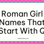 Roman girl names that start with Q