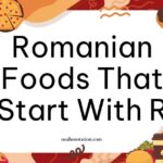 Romanian foods that start with R