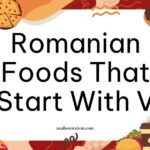 Romanian foods that start with V
