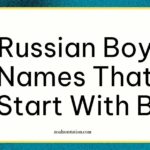 Russian Boy Names That Start With B