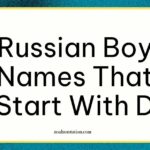Russian Boy Names That Start With D