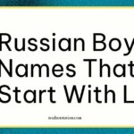 Russian Boy Names That Start With L