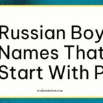 Russian Boy Names That Start With P