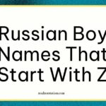 Russian Boy Names That Start With Z