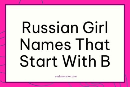Russian girl names that start with B