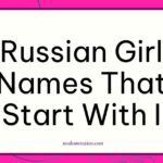 Russian girl names that start with I