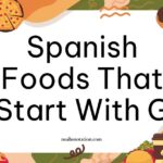 Spanish foods that start with G