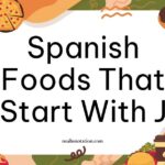 Spanish foods that start with J