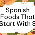Spanish foods that start with S