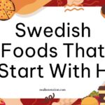 Swedish foods that start with H