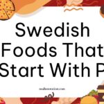 Swedish foods that start with P